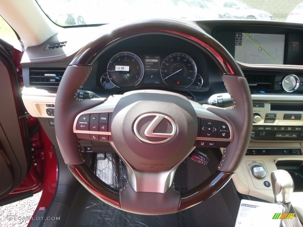 2017 ES 350 - Matador Red Mica / Parchment photo #12