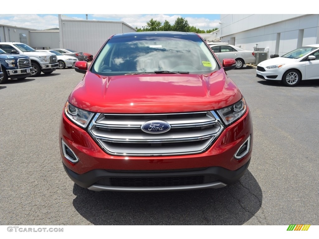 2017 Edge Titanium - Ruby Red Metallic / Ebony photo #4