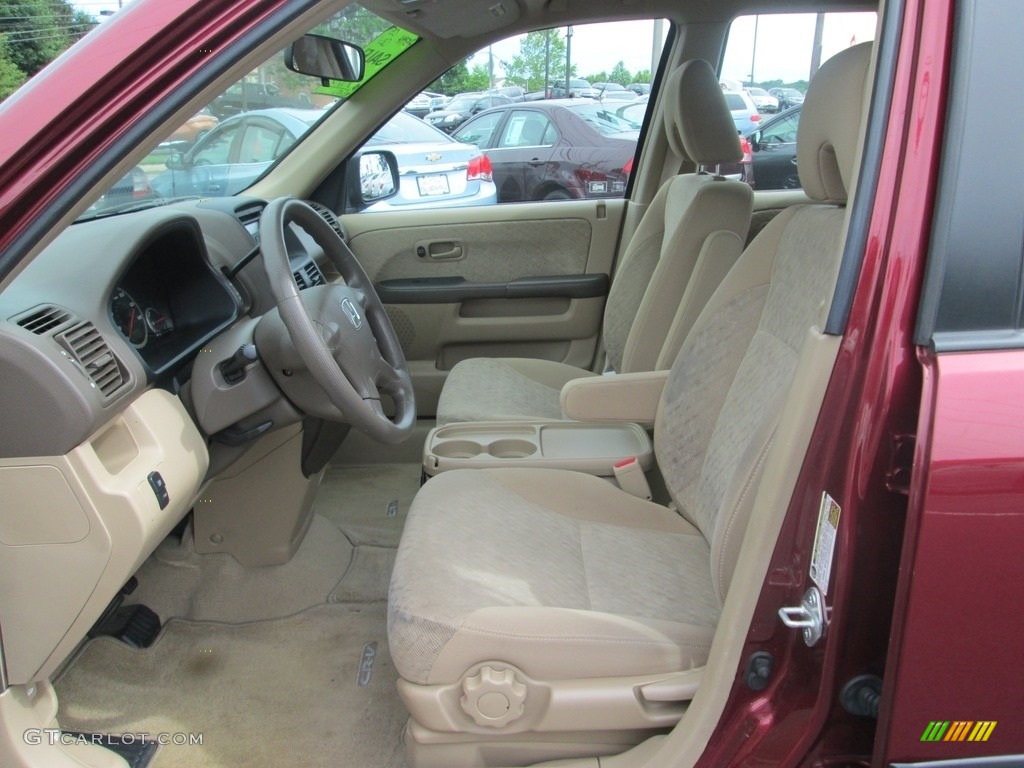 2005 CR-V LX 4WD - Redondo Red Pearl / Ivory photo #12