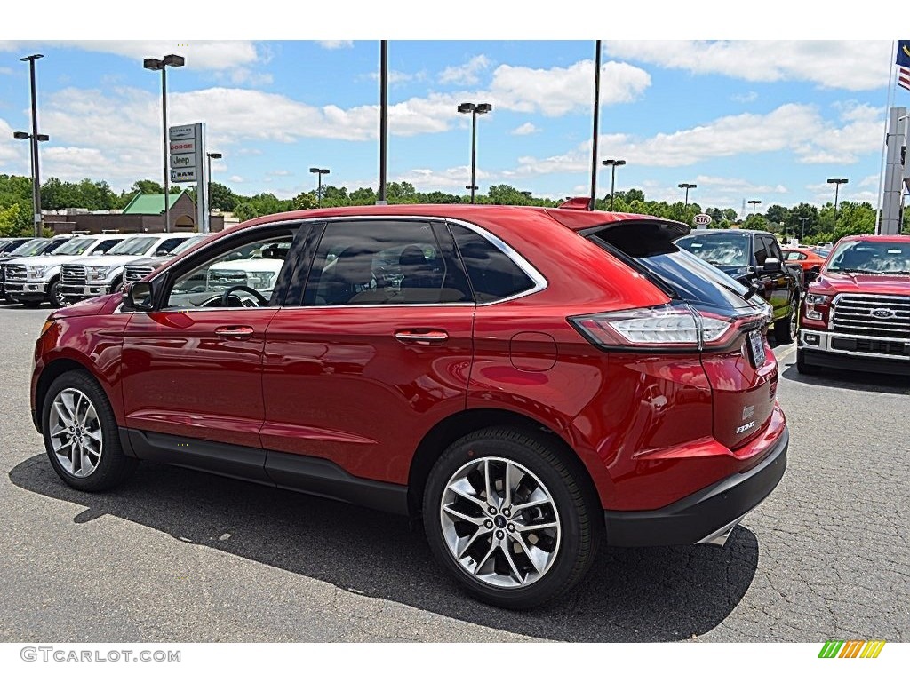 2017 Edge Titanium - Ruby Red Metallic / Ebony photo #24