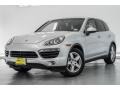 2011 Classic Silver Metallic Porsche Cayenne S Hybrid  photo #14