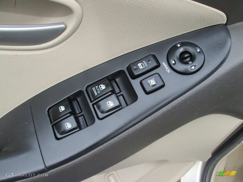 2007 Elantra GLS Sedan - Laguna Sand Beige / Beige photo #14