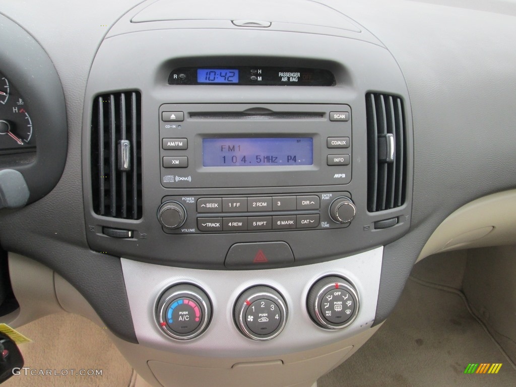 2007 Elantra GLS Sedan - Laguna Sand Beige / Beige photo #24