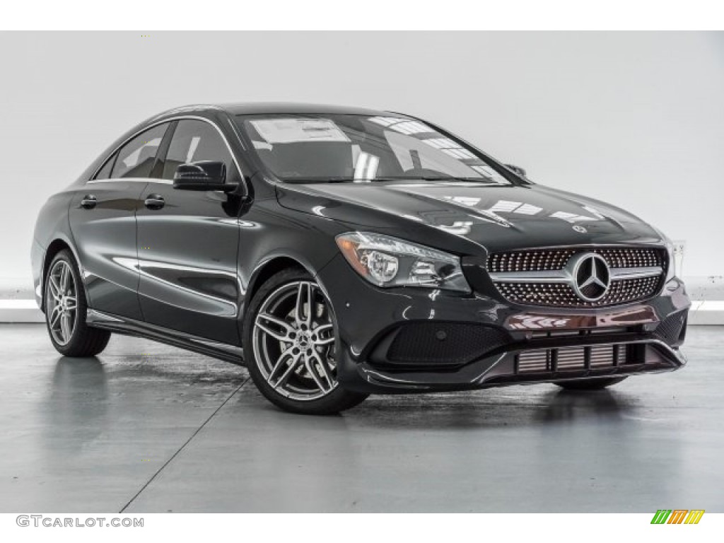 Cosmos Black Metallic 2018 Mercedes-Benz CLA 250 Coupe Exterior Photo #120939271