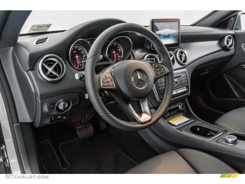 2018 Mercedes-Benz CLA 250 4Matic Coupe Black Dashboard Photo #120939601