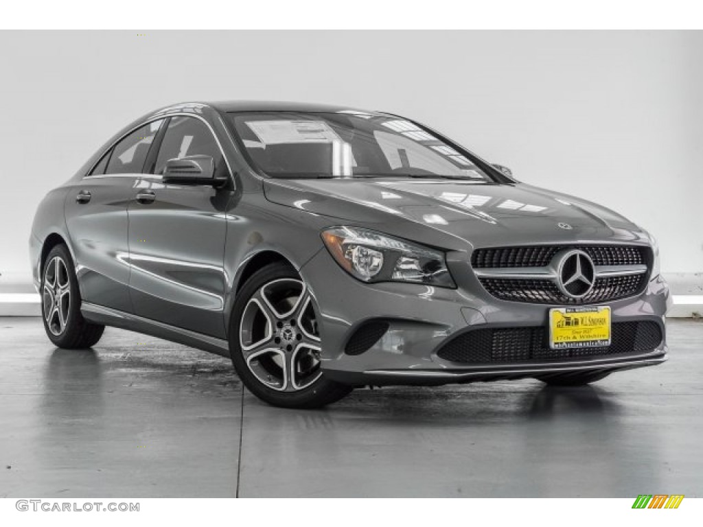 Mountain Grey Metallic 2018 Mercedes-Benz CLA 250 4Matic Coupe Exterior Photo #120939674