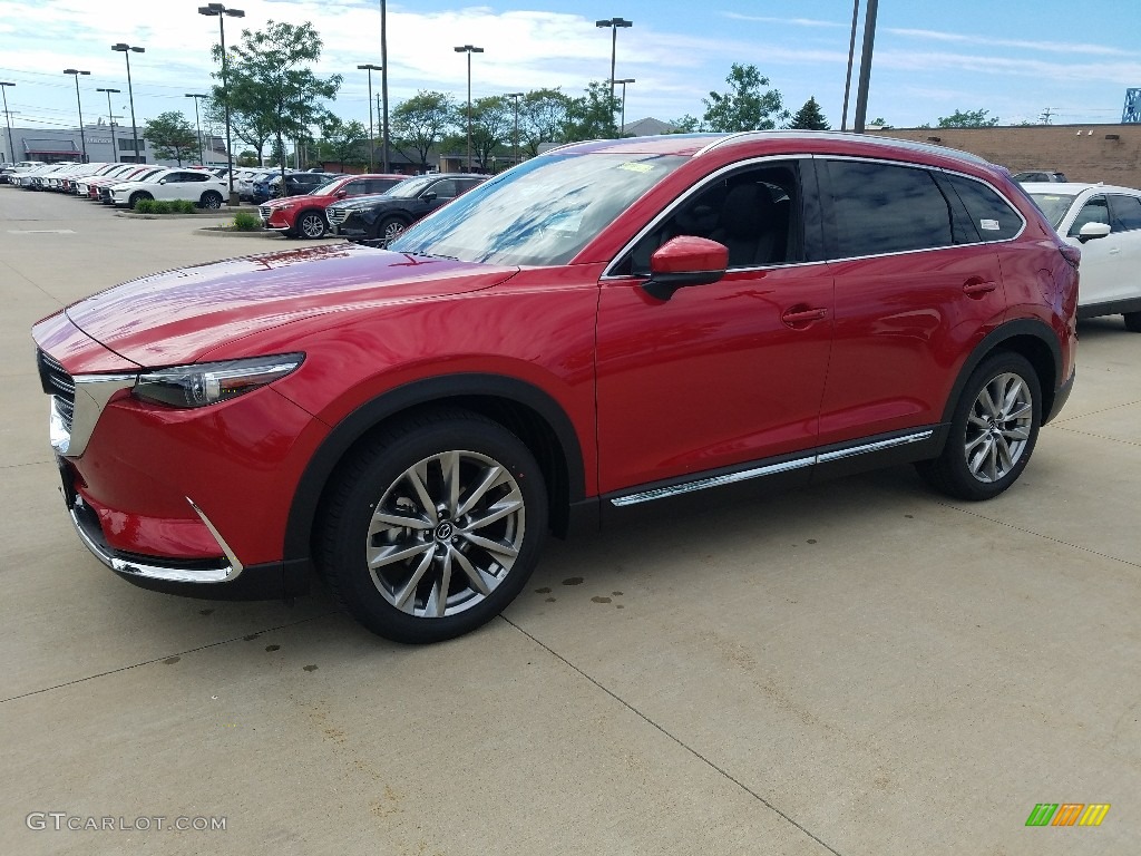 2017 CX-9 Grand Touring AWD - Soul Red Metallic / Black photo #1