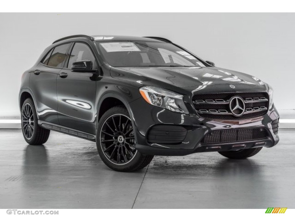 Night Black 2018 Mercedes-Benz GLA 250 Exterior Photo #120940093