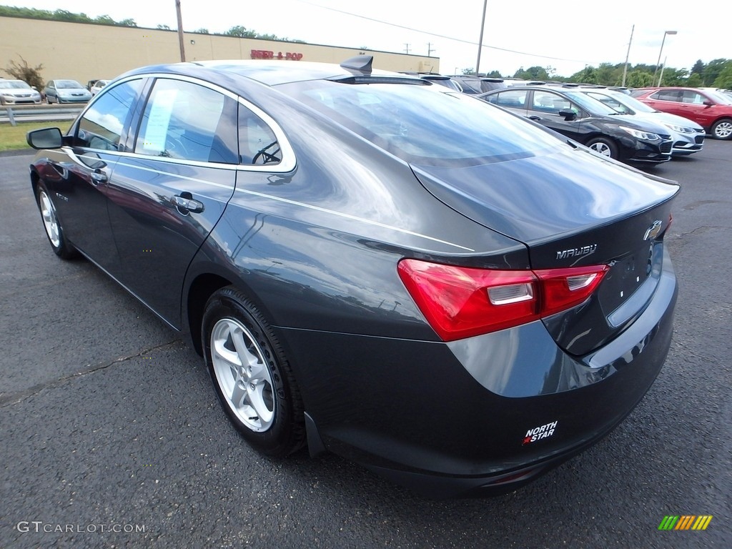 2017 Malibu LS - Nightfall Gray Metallic / Jet Black photo #3