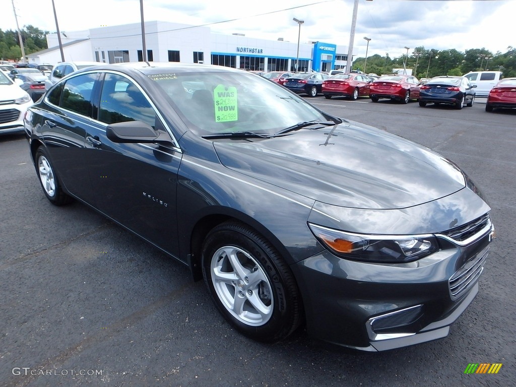 2017 Malibu LS - Nightfall Gray Metallic / Jet Black photo #7