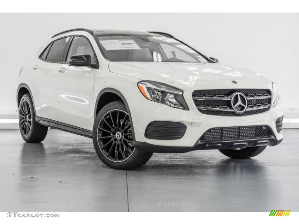Cirrus White 2018 Mercedes-Benz GLA 250 Exterior Photo #120940255