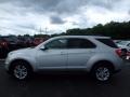 2017 Silver Ice Metallic Chevrolet Equinox LT AWD  photo #2
