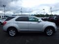 2017 Silver Ice Metallic Chevrolet Equinox LT AWD  photo #6