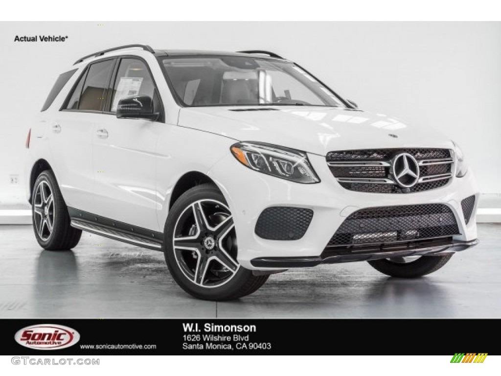 2017 GLE 350 - Polar White / Ginger Beige/Espresso Brown photo #1