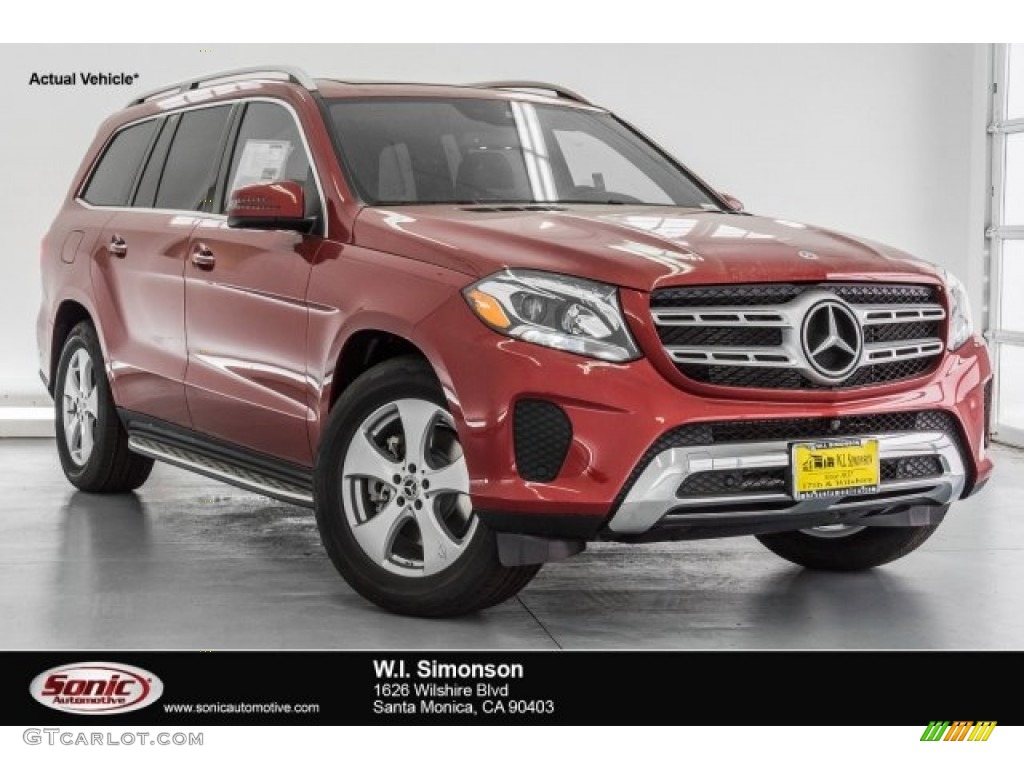 designo  Cardinal Red Metallic Mercedes-Benz GLS