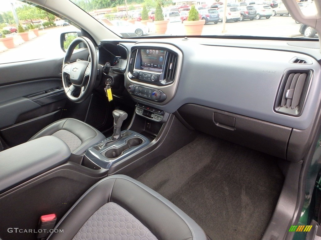 2016 Colorado Z71 Crew Cab 4x4 - Rainforest Green Metallic / Jet Black photo #15