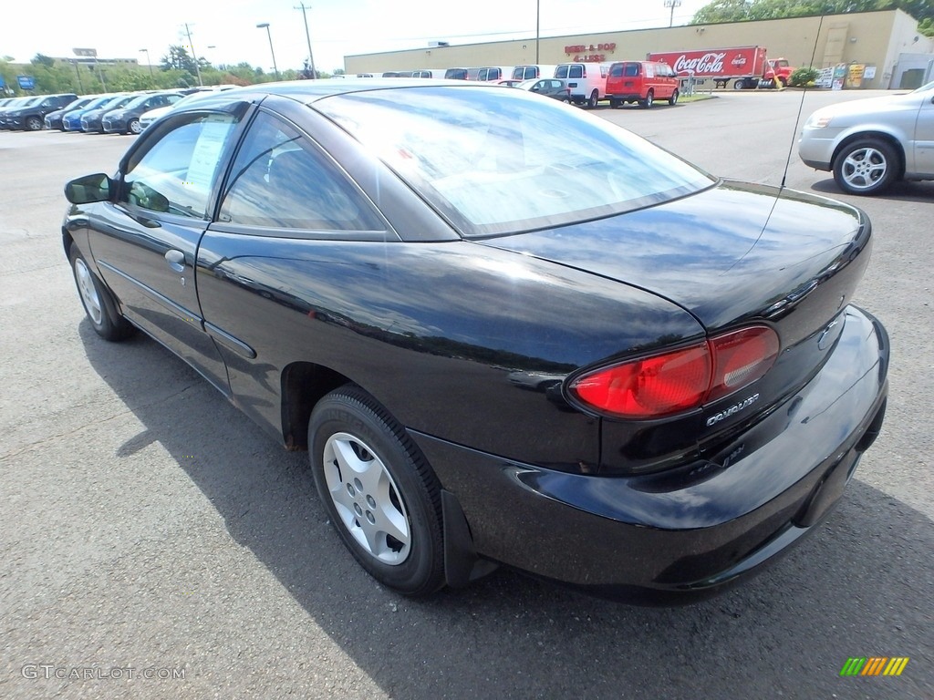 2002 Cavalier Coupe - Black / Graphite photo #2