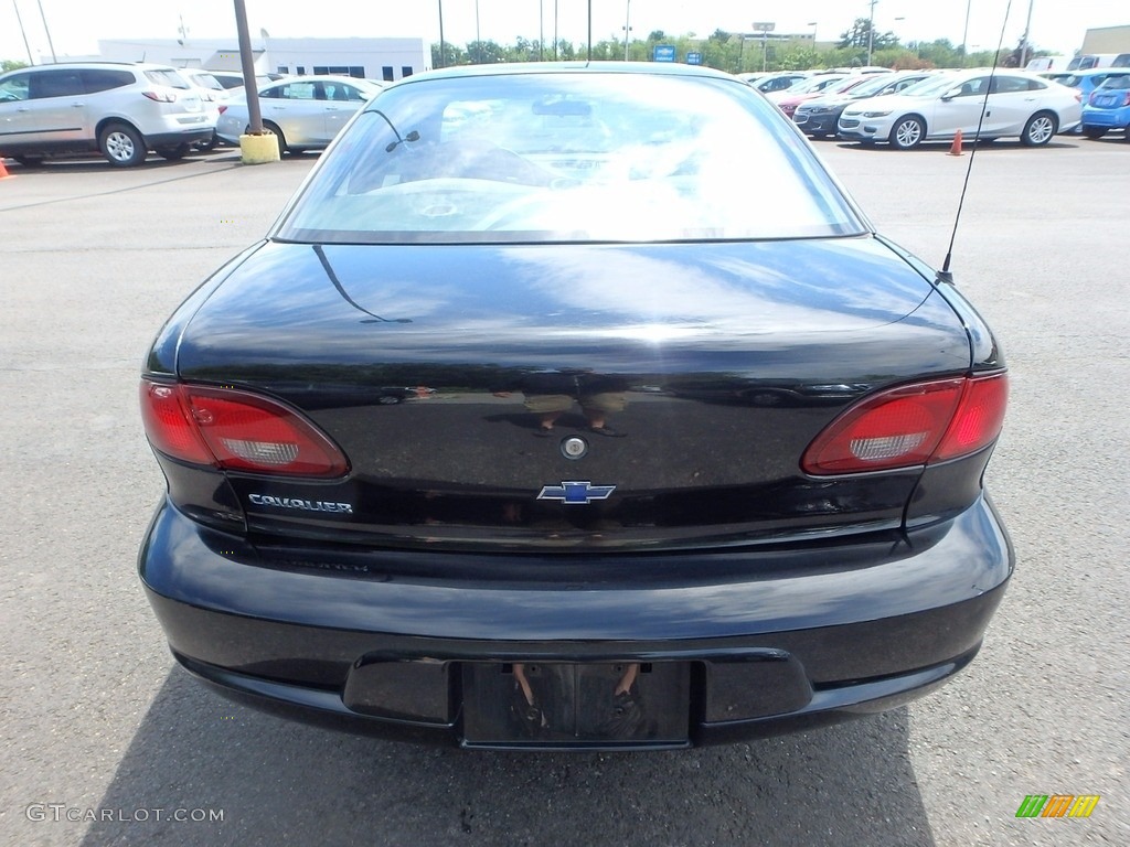 2002 Cavalier Coupe - Black / Graphite photo #3