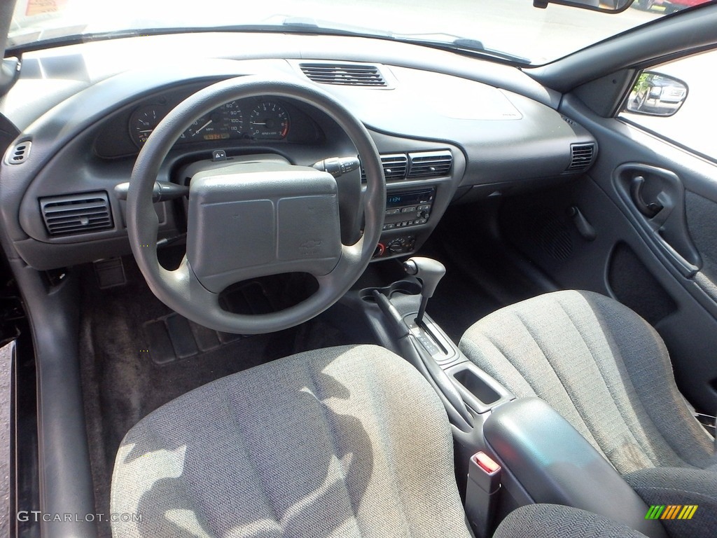 2002 Cavalier Coupe - Black / Graphite photo #10