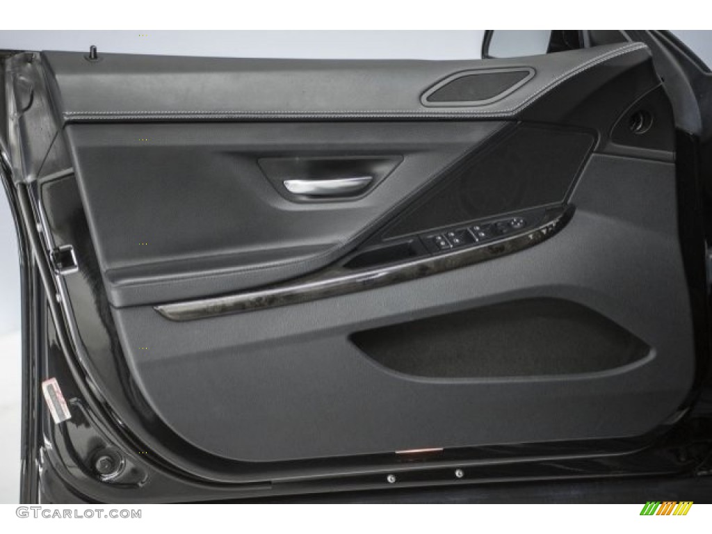 2014 6 Series 640i Gran Coupe - Black Sapphire Metallic / Black photo #19