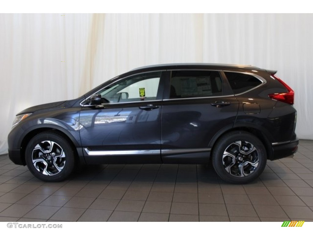 2017 CR-V Touring - Gunmetal Metallic / Gray photo #5