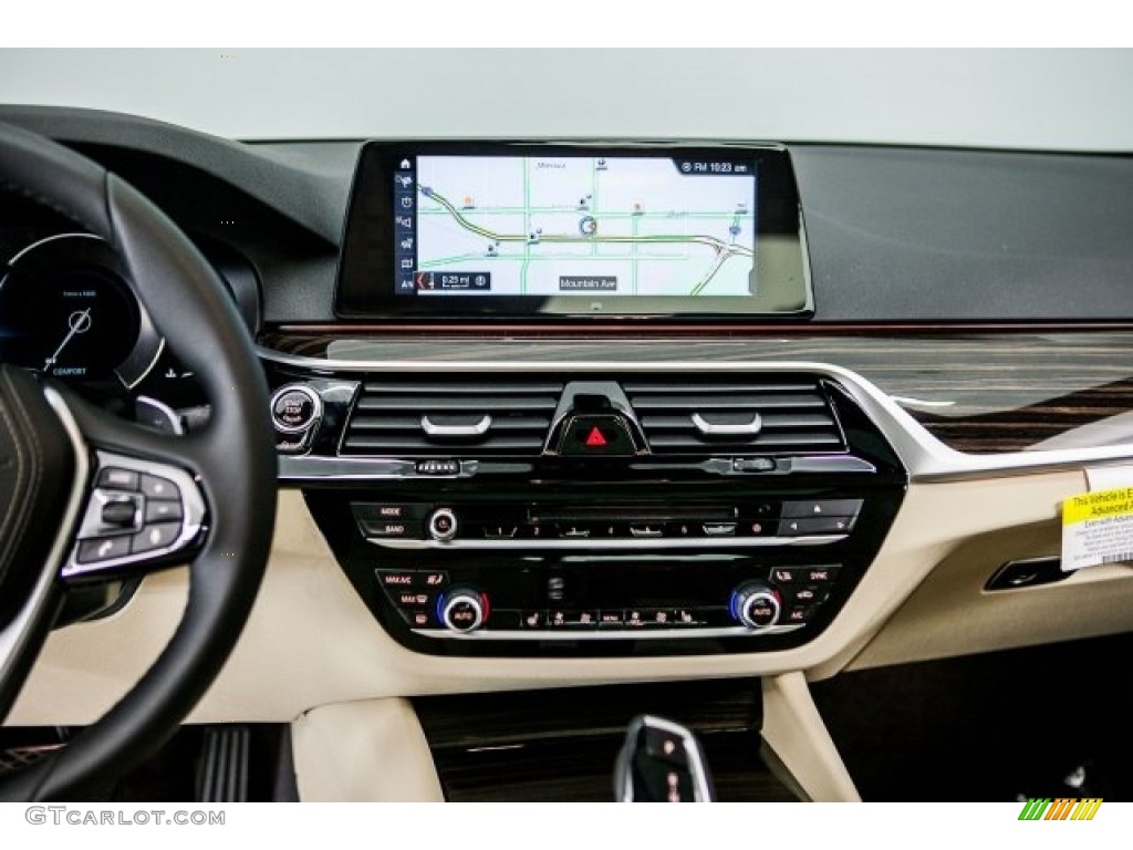 2017 5 Series 530i Sedan - Jet Black / Canberra Beige photo #6