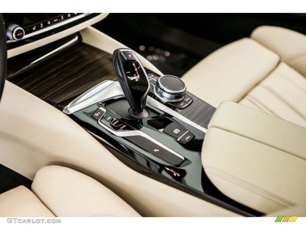 2017 5 Series 530i Sedan - Jet Black / Canberra Beige photo #7