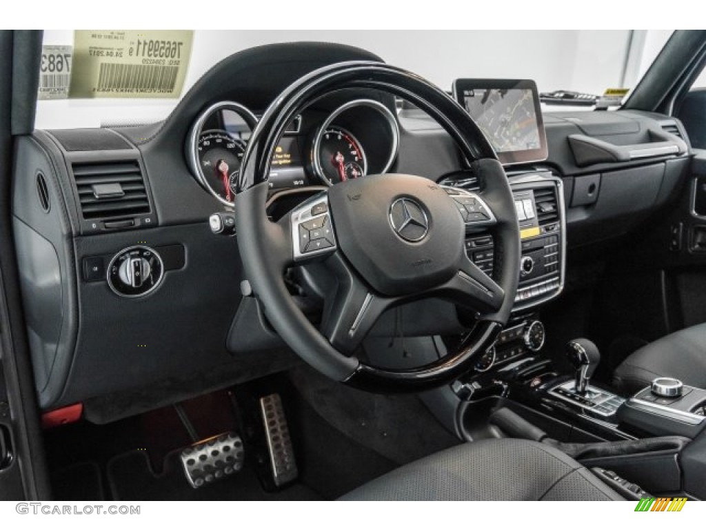 2017 Mercedes-Benz G 550 Black Dashboard Photo #120947298