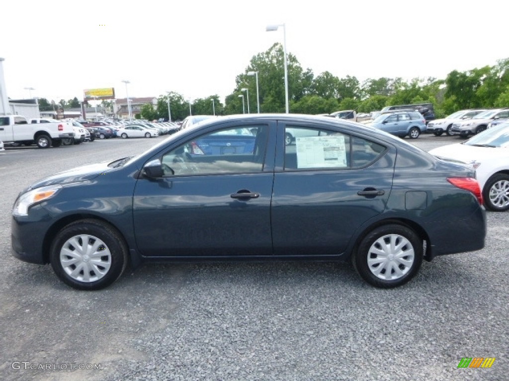2017 Versa S - Graphite Blue / Charcoal photo #7