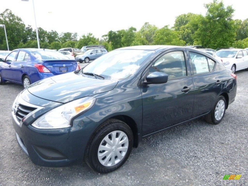 2017 Versa S - Graphite Blue / Charcoal photo #8