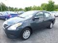 2017 Graphite Blue Nissan Versa S  photo #8