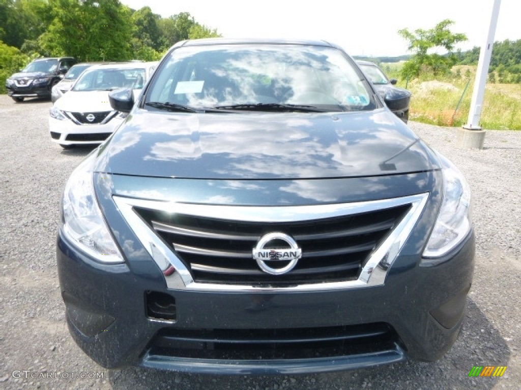2017 Versa S - Graphite Blue / Charcoal photo #9