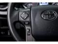 Black 2017 Toyota Tacoma TRD Sport Double Cab Steering Wheel
