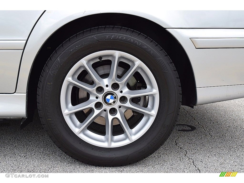 2003 5 Series 525i Sedan - Titanium Silver Metallic / Black photo #15