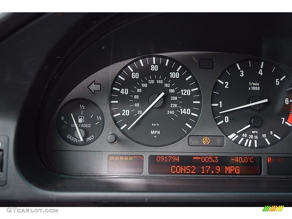 2003 5 Series 525i Sedan - Titanium Silver Metallic / Black photo #41