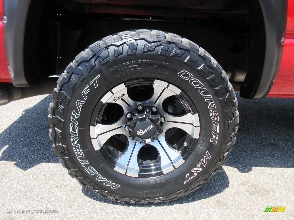 2005 Ram 2500 SLT Quad Cab 4x4 - Flame Red / Dark Slate Gray photo #9