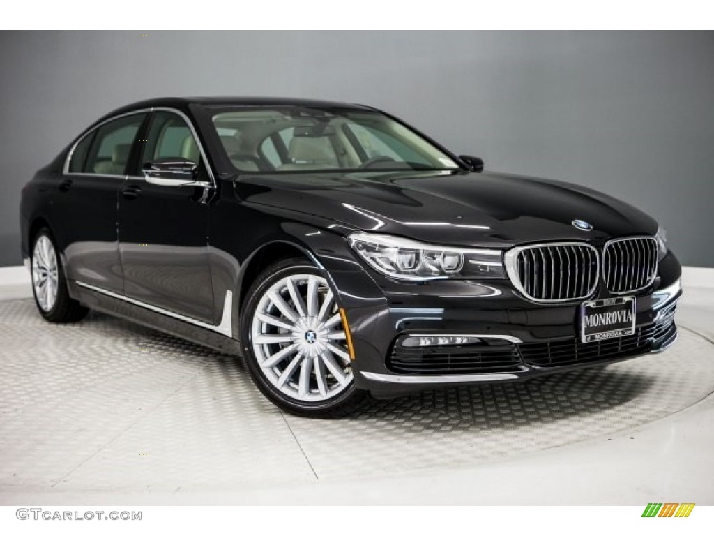 Black Sapphire Metallic 2018 BMW 7 Series 740i Sedan Exterior Photo #120951009