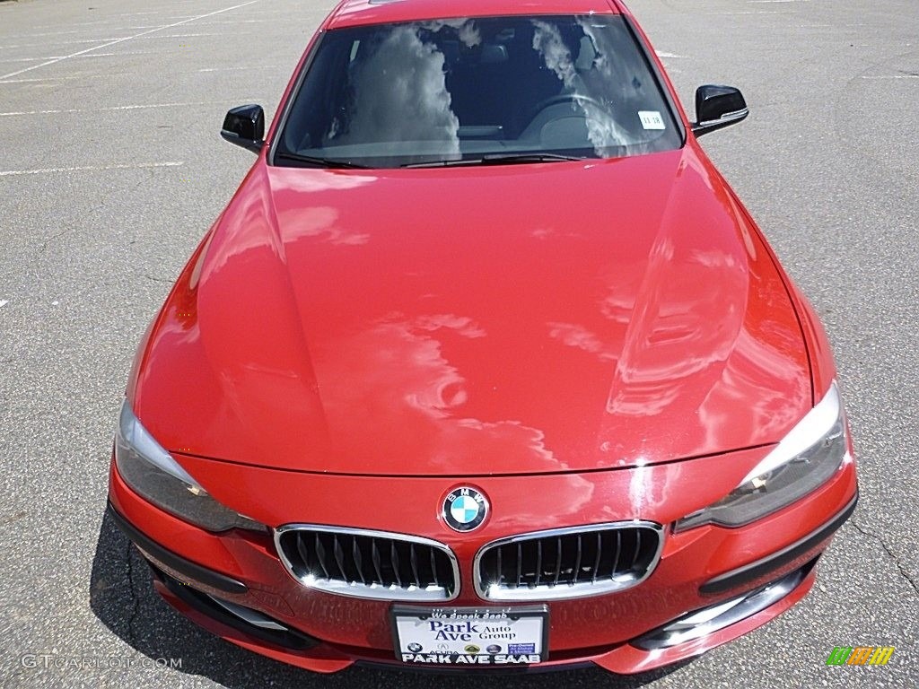 2014 3 Series 328i xDrive Sedan - Melbourne Red Metallic / Black photo #8