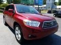 2008 Salsa Red Pearl Toyota Highlander Limited 4WD  photo #10