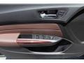 2017 Crystal Black Pearl Acura TLX V6 SH-AWD Advance Sedan  photo #8