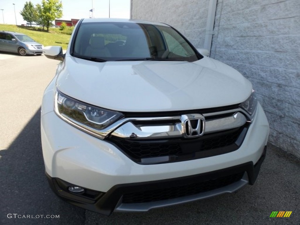 2017 CR-V EX-L AWD - White Diamond Pearl / Ivory photo #4