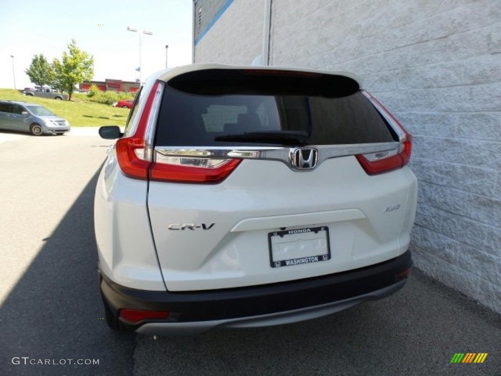 2017 CR-V EX-L AWD - White Diamond Pearl / Ivory photo #7