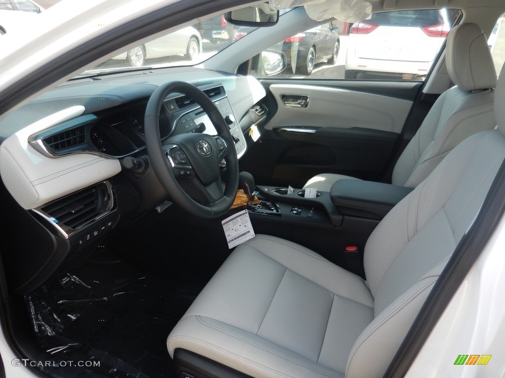 2017 Avalon Limited - Blizzard Pearl White / Light Gray photo #3