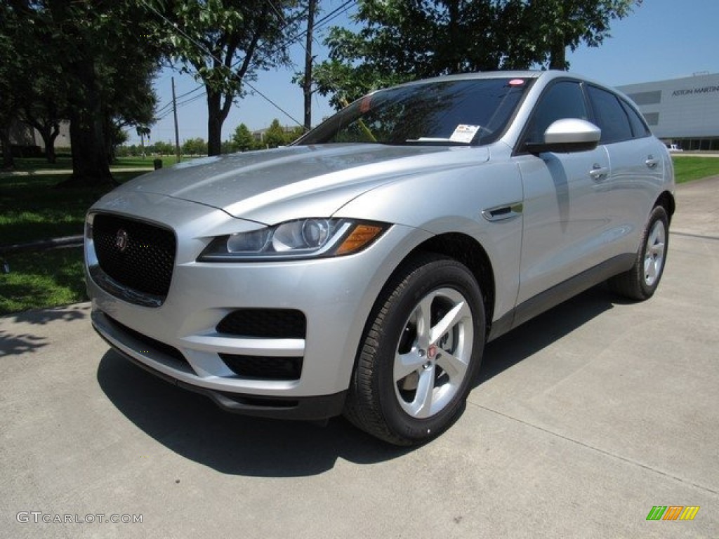 Indus Silver Metallic 2018 Jaguar F-PACE 35t AWD Premium Exterior Photo #120956553