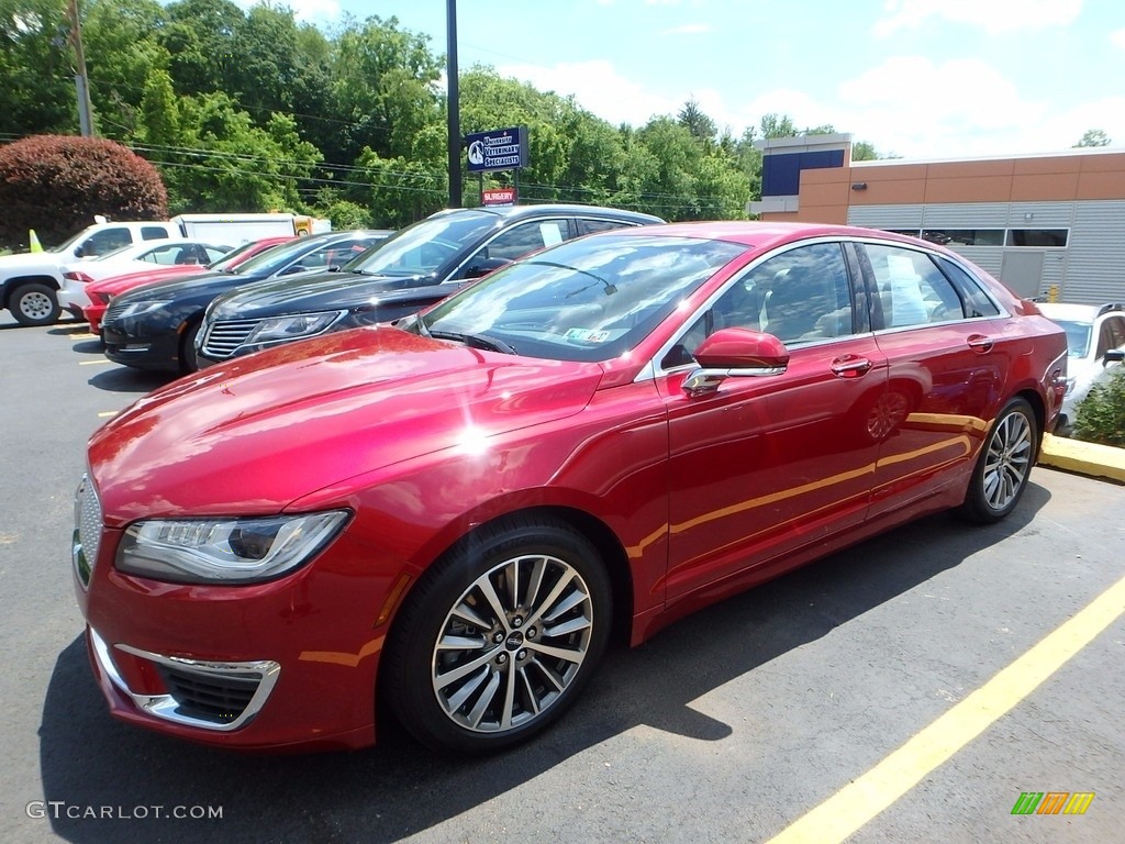 Ruby Red 2017 Lincoln MKZ Select Exterior Photo #120956976