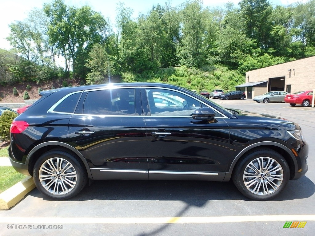 Black Velvet 2017 Lincoln MKX Reserve AWD Exterior Photo #120957345