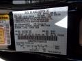G1: Black Velvet 2017 Lincoln Continental Select Color Code