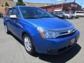 2011 Blue Flame Metallic Ford Focus SE Sedan  photo #1