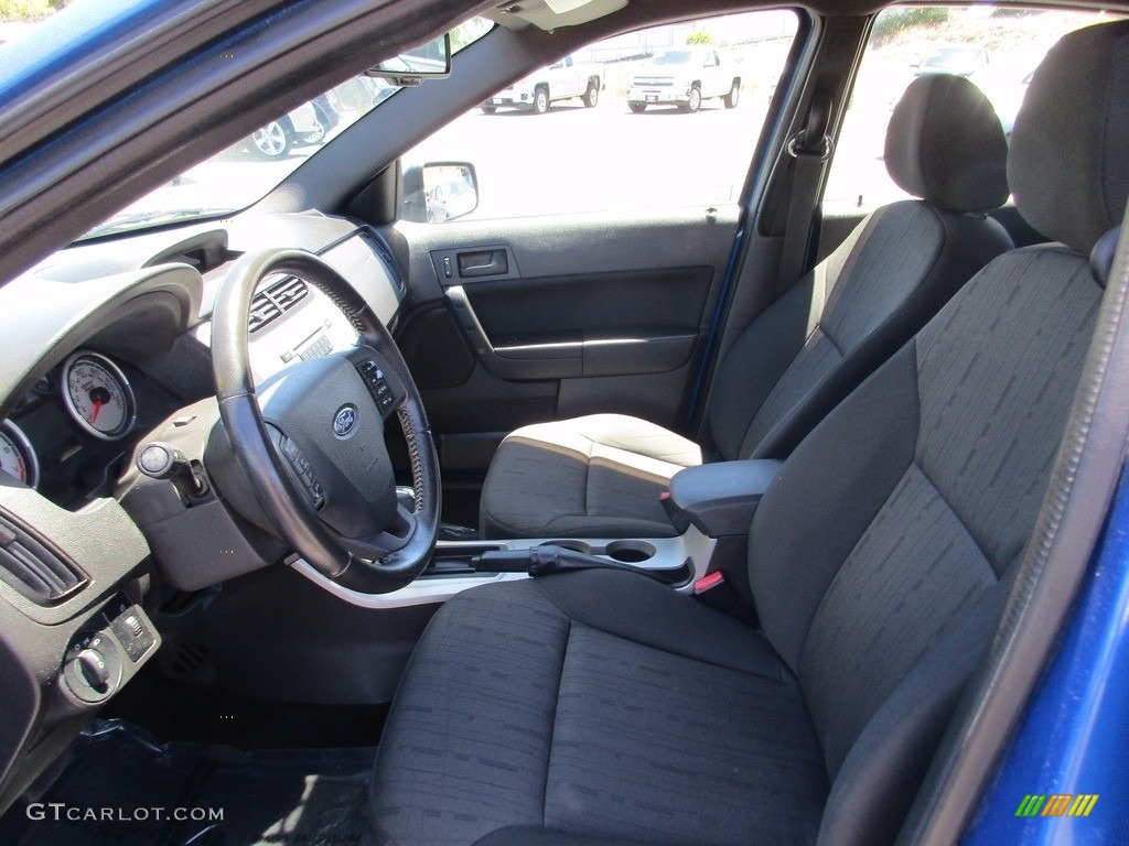 2011 Focus SE Sedan - Blue Flame Metallic / Charcoal Black photo #8