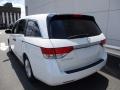 2014 White Diamond Pearl Honda Odyssey LX  photo #4